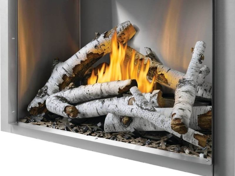 Napoleon Riverside 42 - Inch Outdoor Gas Fireplace - RSS42NE - by Napoleon | Buy at Agent BBQ