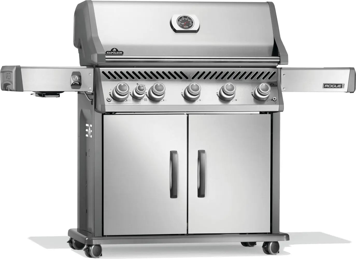 Napoleon Rogue PRO 625 5 - Burner Gas Grill w/ Side Burner (Stainless Steel) - RP625SISS - 2 - Outdoor Grills by Napoleon | Buy at Agent BBQ