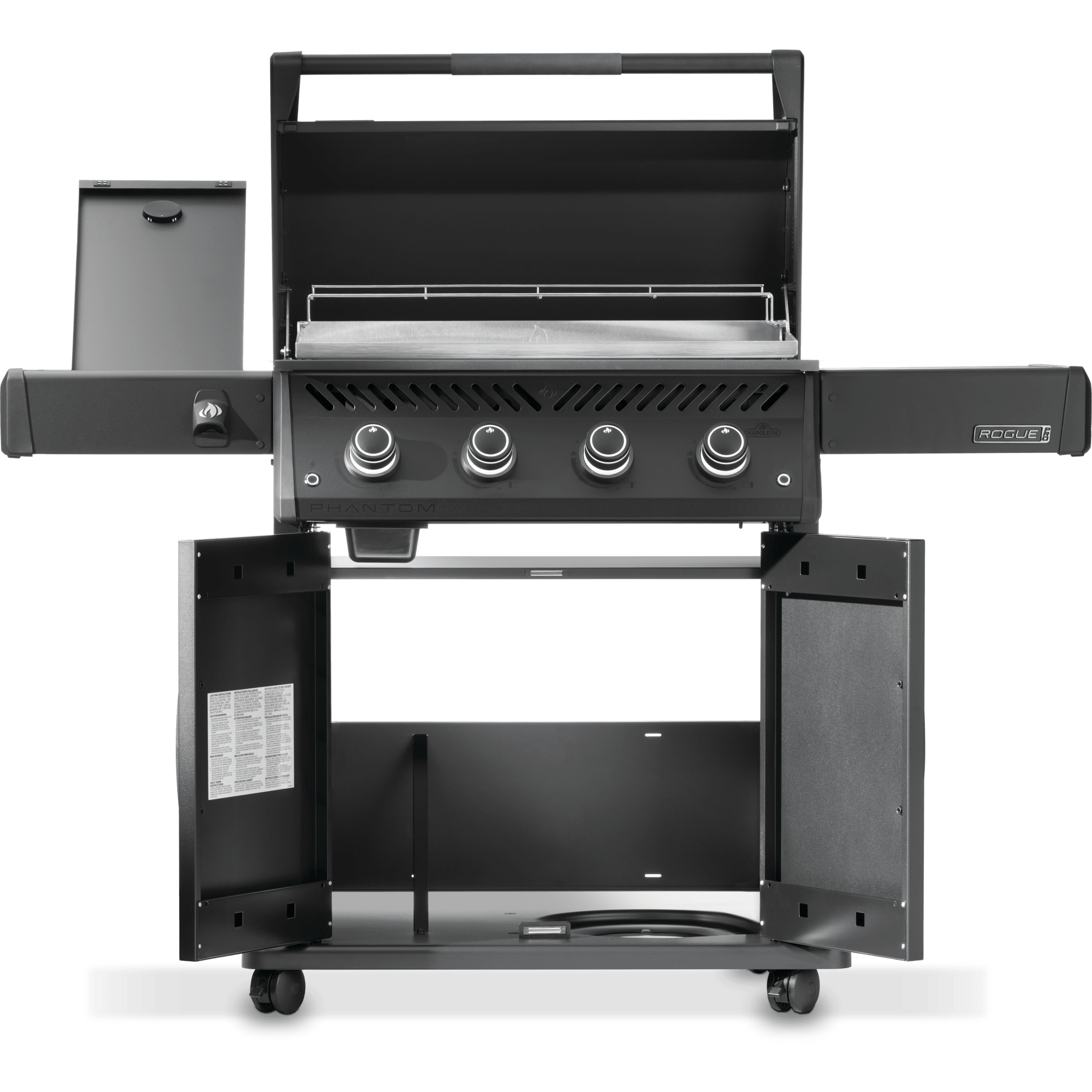 Napoleon Rogue Pro Phantom 30” Rust - Resistant Griddle - Outdoor Griddles by Napoleon | Buy at Agent BBQ