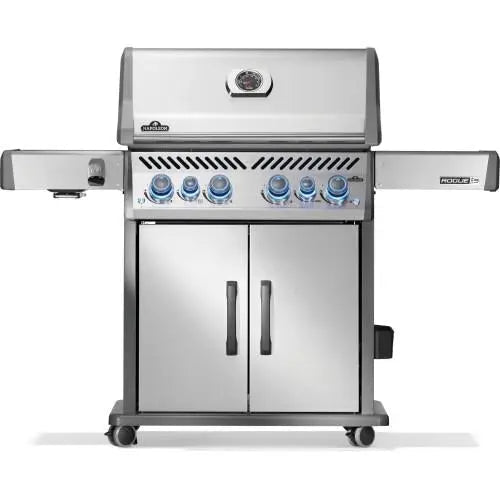 Napoleon Rogue PRO - S 525 4 - Burner Gas Grill w/ Side Burner & SafetyGlow - RPS525RSIBNSS - 2 - Outdoor Grills by Napoleon | Buy at Agent BBQ