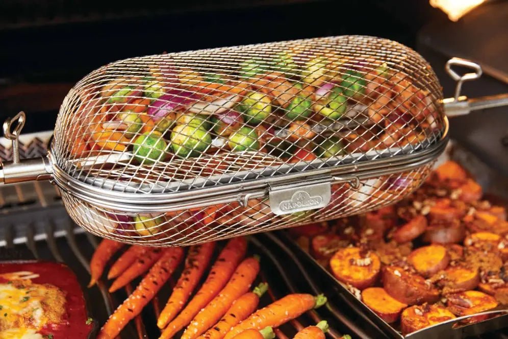 Napoleon Rotisserie Grill Basket - 64000 - by Napoleon | Buy at Agent BBQ