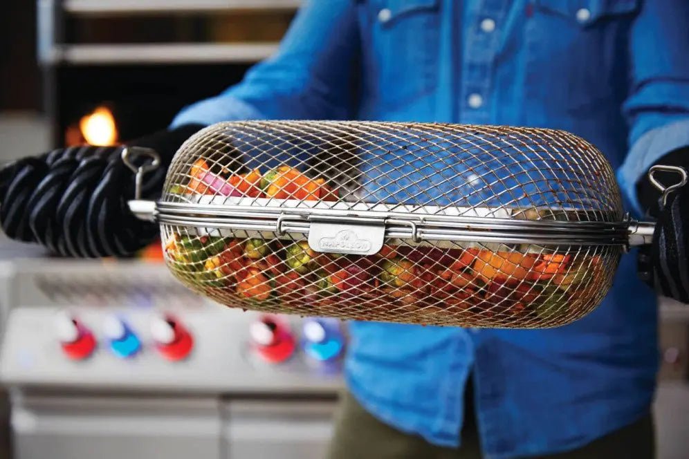 Napoleon Rotisserie Grill Basket - 64000 - by Napoleon | Buy at Agent BBQ