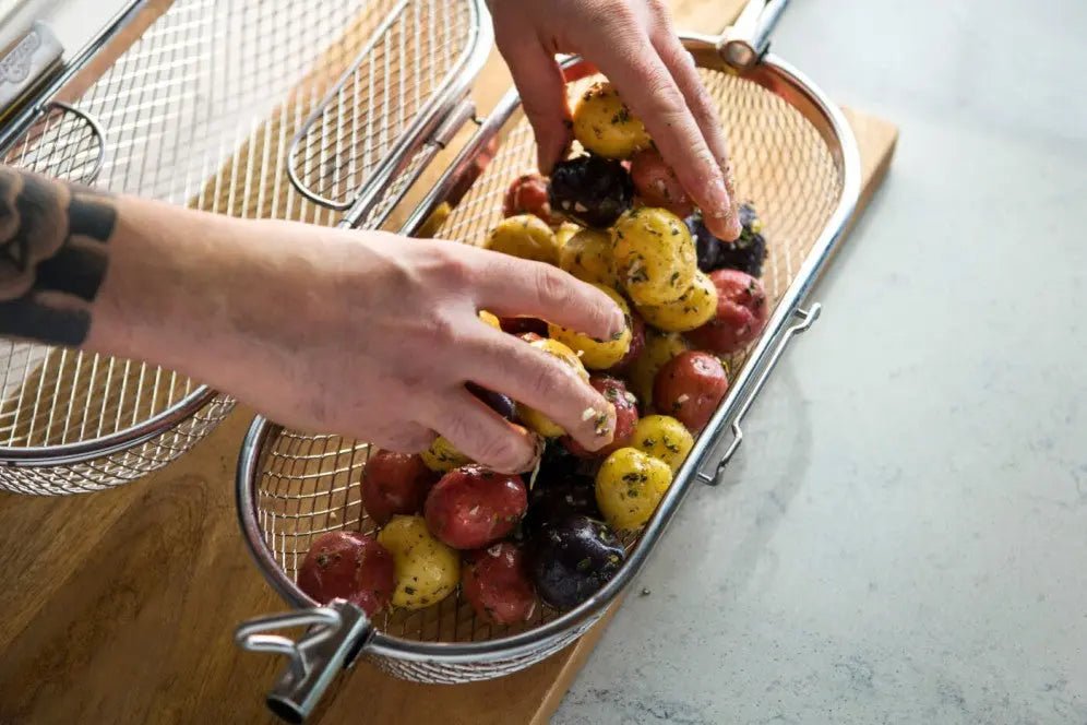 Napoleon Rotisserie Grill Basket - 64000 - by Napoleon | Buy at Agent BBQ