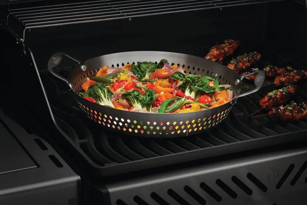 Napoleon Stainless Steel Grilling Wok - 56027 - by Napoleon | Buy at Agent BBQ