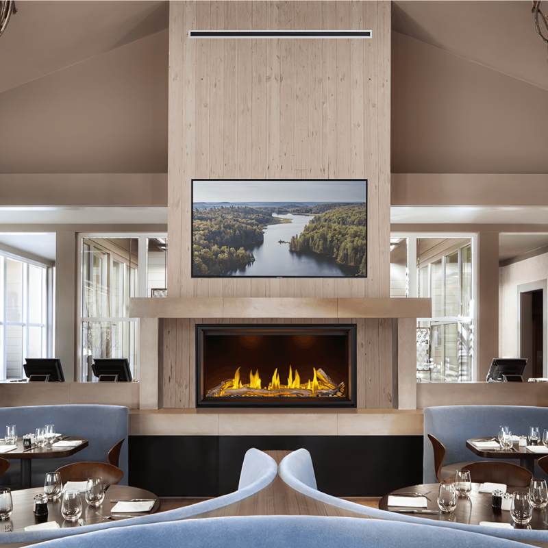 Napoleon Tall Vector 50" Linear Direct Vent Gas Fireplace | TLV50N - by Napoleon | Buy at Agent BBQ