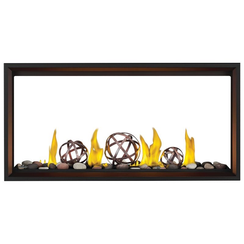 Napoleon Tall Vector 50" See Through Linear Direct Vent Gas Fireplace | TLV50N2 - by Napoleon | Buy at Agent BBQ
