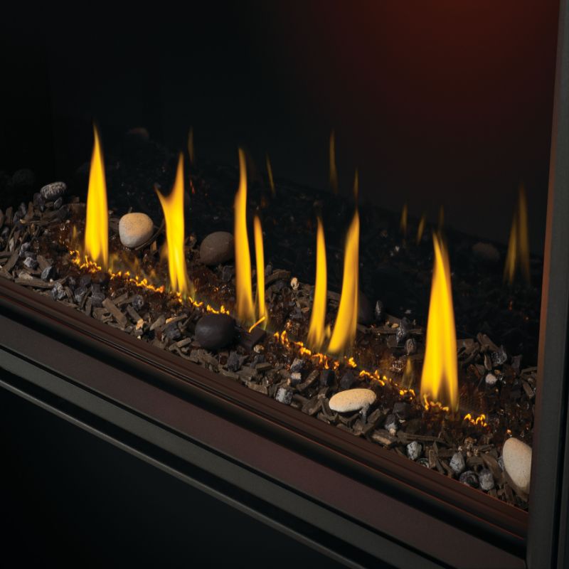 Napoleon Tall Vector 74" Linear Direct Vent Gas Fireplace | TLV74N - by Napoleon | Buy at Agent BBQ