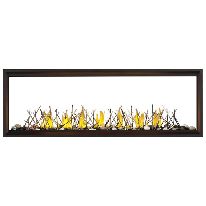 Napoleon Tall Vector 74" See Through Linear Direct Vent Gas Fireplace | TLV74N2 - by Napoleon | Buy at Agent BBQ