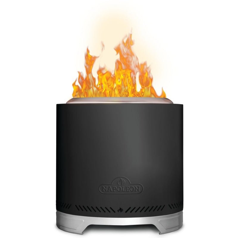 Napoleon Timberwolf 18" Matte Black Smokeless Wood Burning Fire Pit - NWFPMTI - PHM - Fire Pit by Napoleon | Buy at Agent BBQ