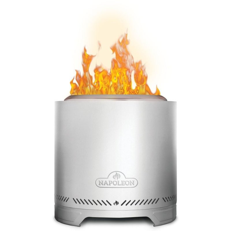 Napoleon Timberwolf 18" Stainless Steel Smokeless Wood Burning Fire Pit - NWFPMTI - SS - Fire Pit by Napoleon | Buy at Agent BBQ