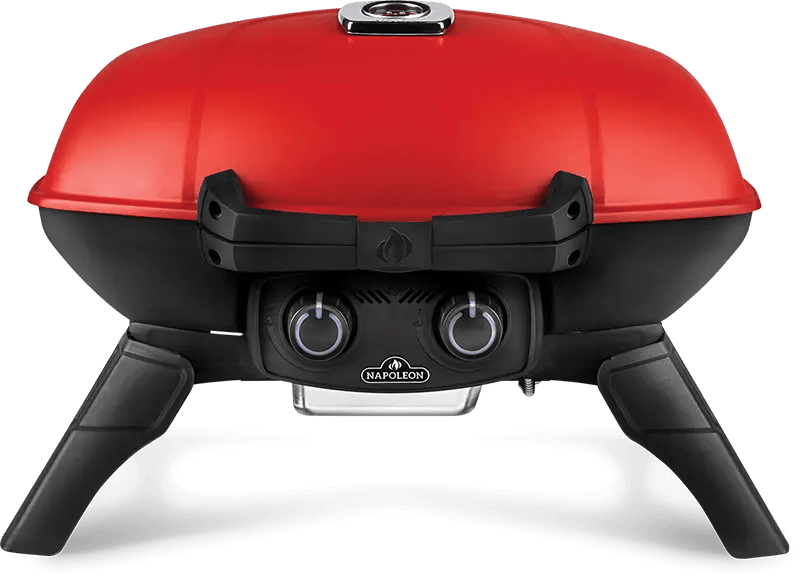 Napoleon TravelQ 285 (Red) Portable Propane Gas Grill with Griddle - TQ285 - RD - 1 - A - Portable Grills by Napoleon | Buy at Agent BBQ