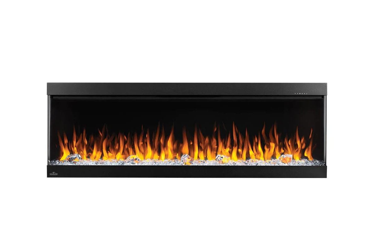 Napoleon Trivista Pictura 50 - inch 3 - Sided Wall Mount Electric Fireplace - Multi - Side View Electric Fireplace by Napoleon | Buy at Agent BBQ