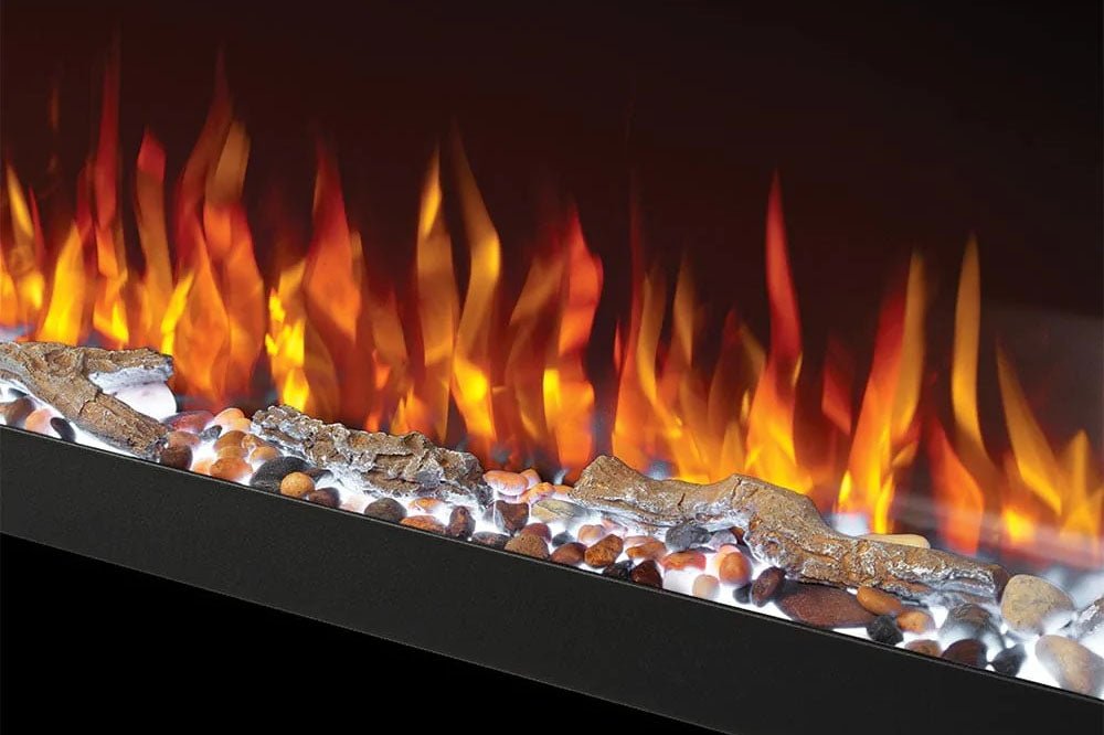 Napoleon Trivista Pictura 50 - inch 3 - Sided Wall Mount Electric Fireplace - Multi - Side View Electric Fireplace by Napoleon | Buy at Agent BBQ