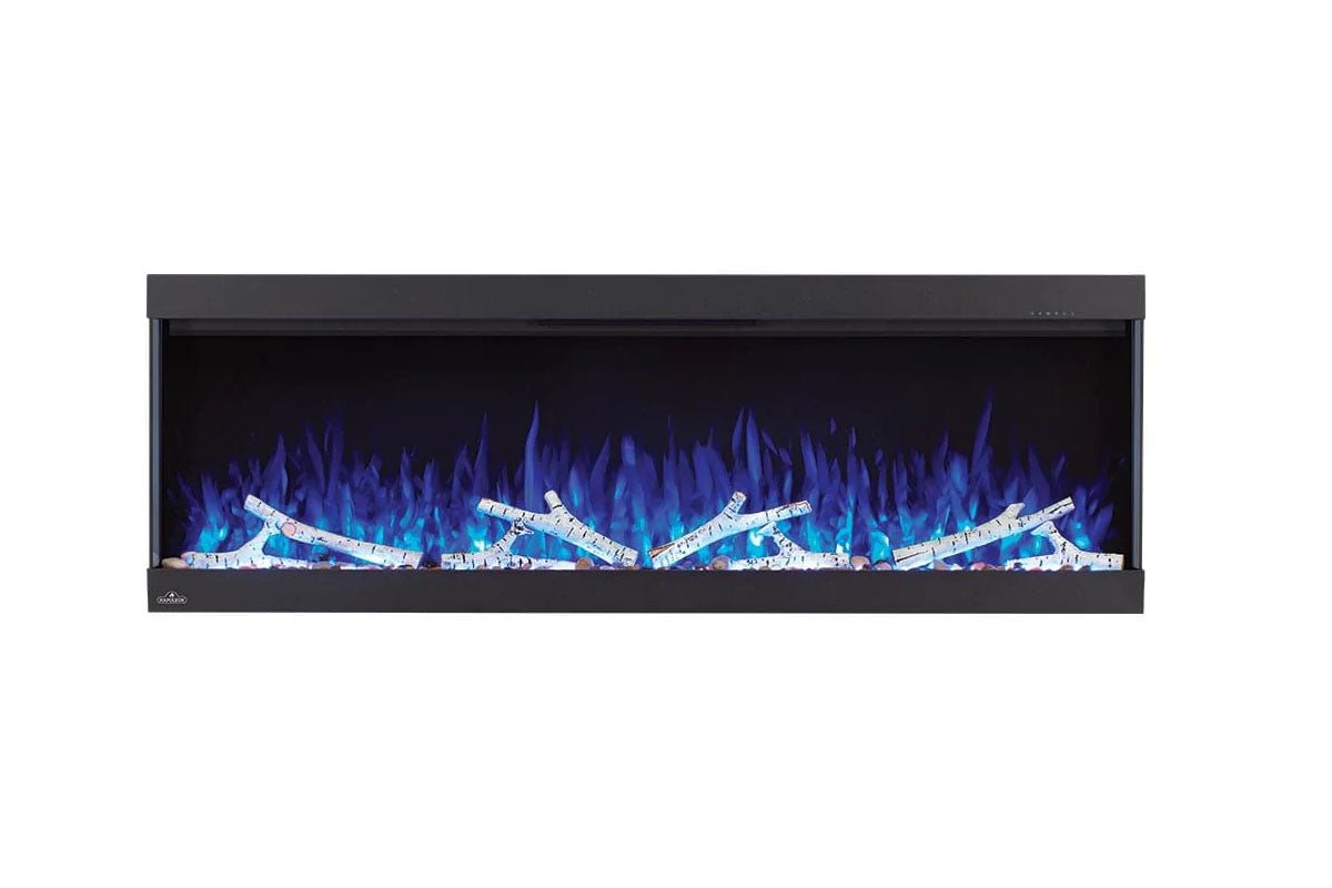 Napoleon Trivista Pictura 50 - inch 3 - Sided Wall Mount Electric Fireplace - Multi - Side View Electric Fireplace by Napoleon | Buy at Agent BBQ