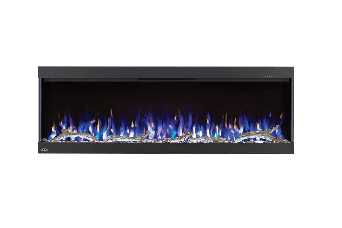 Napoleon Trivista Pictura 50 - inch 3 - Sided Wall Mount Electric Fireplace - Multi - Side View Electric Fireplace by Napoleon | Buy at Agent BBQ