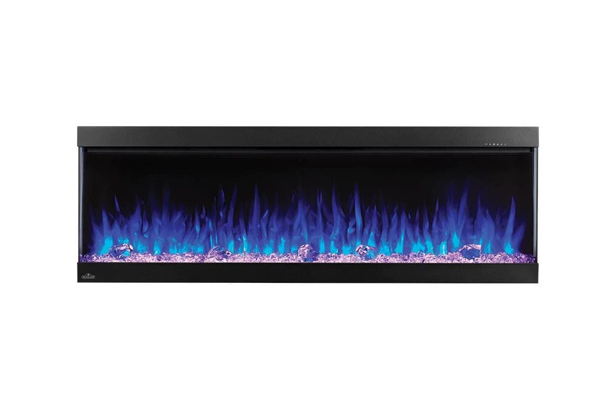 Napoleon Trivista Pictura 50 - inch 3 - Sided Wall Mount Electric Fireplace - Multi - Side View Electric Fireplace by Napoleon | Buy at Agent BBQ