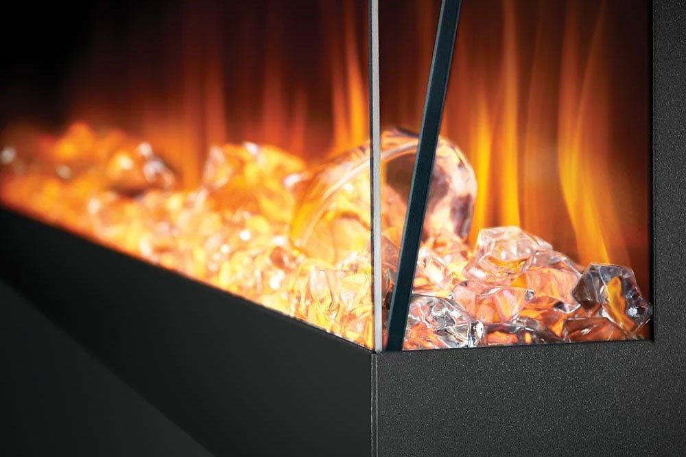 Napoleon Trivista Pictura 50 - inch 3 - Sided Wall Mount Electric Fireplace - Multi - Side View Electric Fireplace by Napoleon | Buy at Agent BBQ