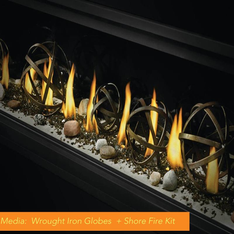 Napoleon Vector 38" See Thru Linear Direct Vent Gas Fireplace | LV38N2 - 1 - by Napoleon | Buy at Agent BBQ