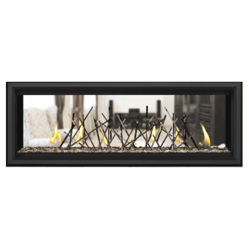 Napoleon Vector 50" See - Through Linear Direct Vent Gas Fireplace | LV50N2 - 2 - by Napoleon | Buy at Agent BBQ