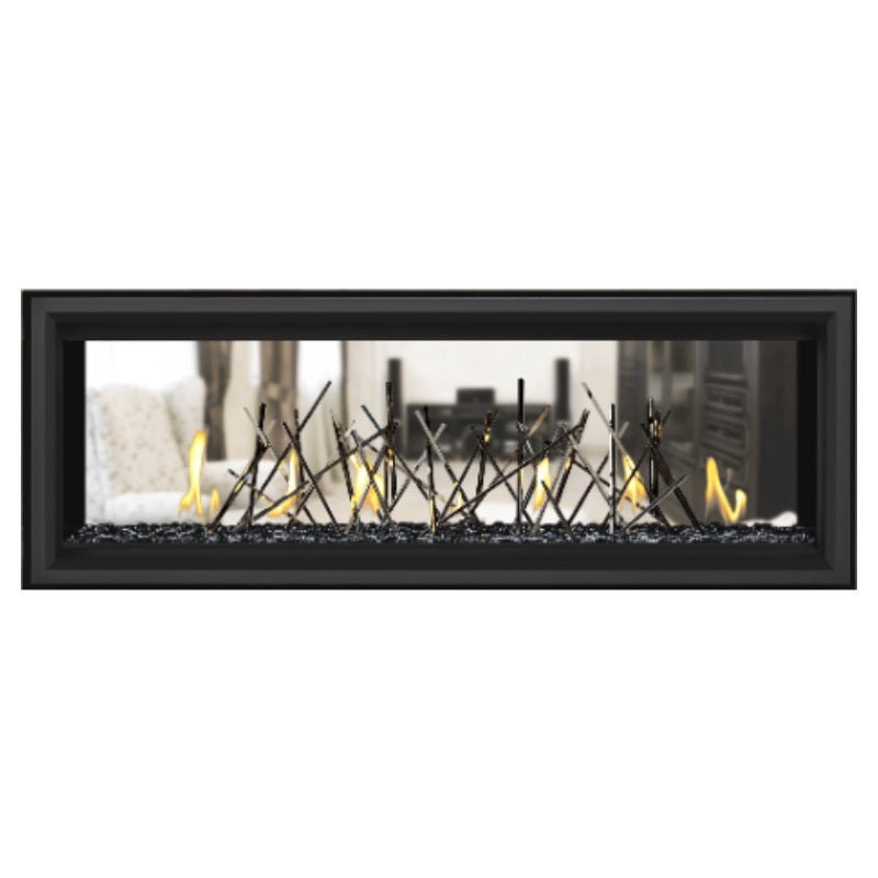 Napoleon Vector 50" See - Through Linear Direct Vent Gas Fireplace | LV50N2 - 2 - by Napoleon | Buy at Agent BBQ