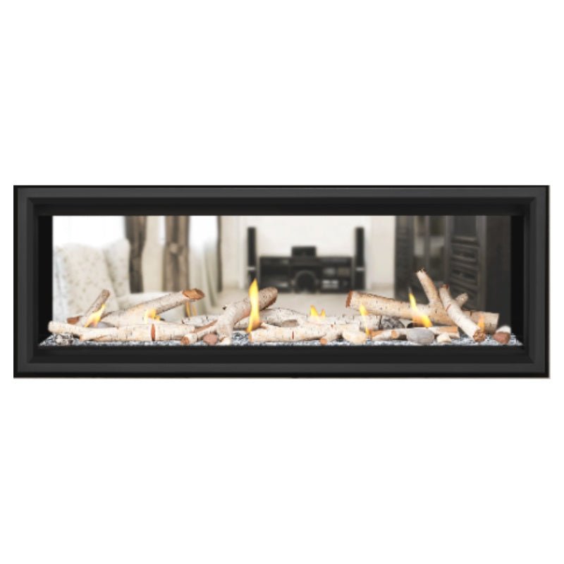 Napoleon Vector 50" See - Through Linear Direct Vent Gas Fireplace | LV50N2 - 2 - by Napoleon | Buy at Agent BBQ