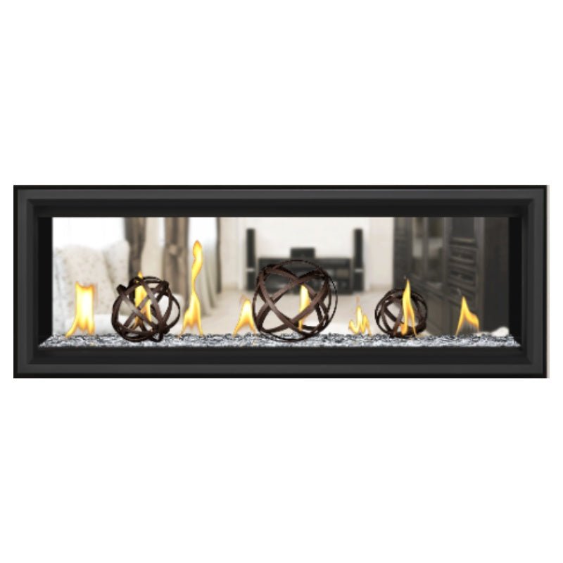Napoleon Vector 50" See - Through Linear Direct Vent Gas Fireplace | LV50N2 - 2 - by Napoleon | Buy at Agent BBQ