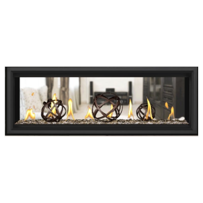 Napoleon Vector 50" See - Through Linear Direct Vent Gas Fireplace | LV50N2 - 2 - by Napoleon | Buy at Agent BBQ