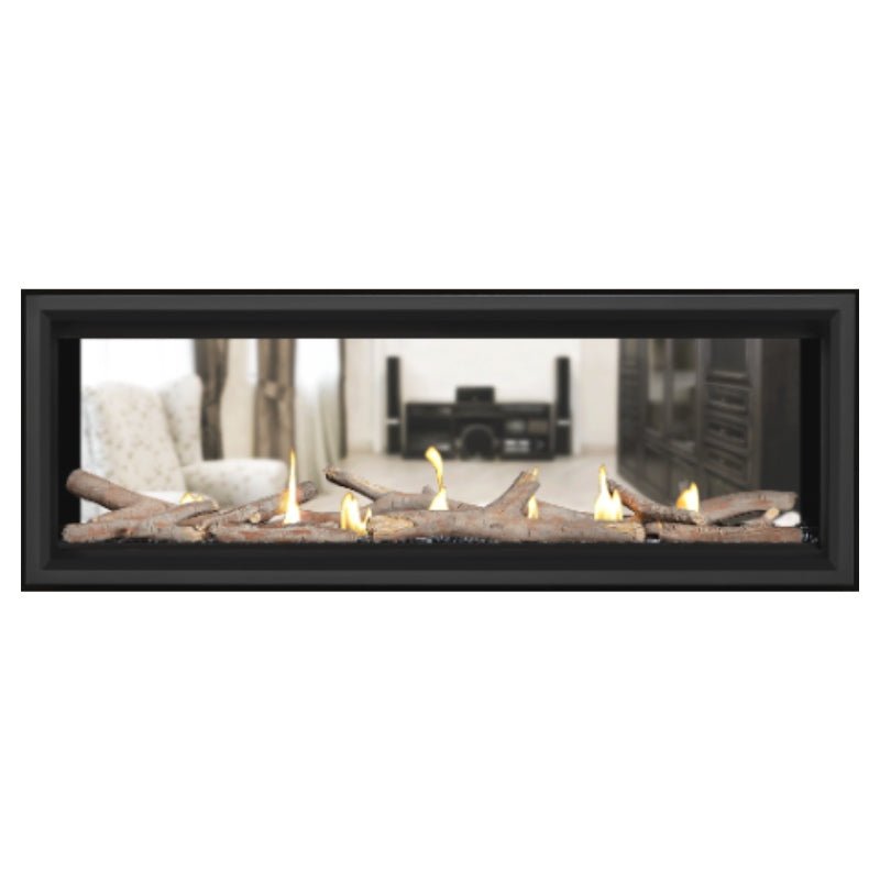 Napoleon Vector 50" See - Through Linear Direct Vent Gas Fireplace | LV50N2 - 2 - by Napoleon | Buy at Agent BBQ