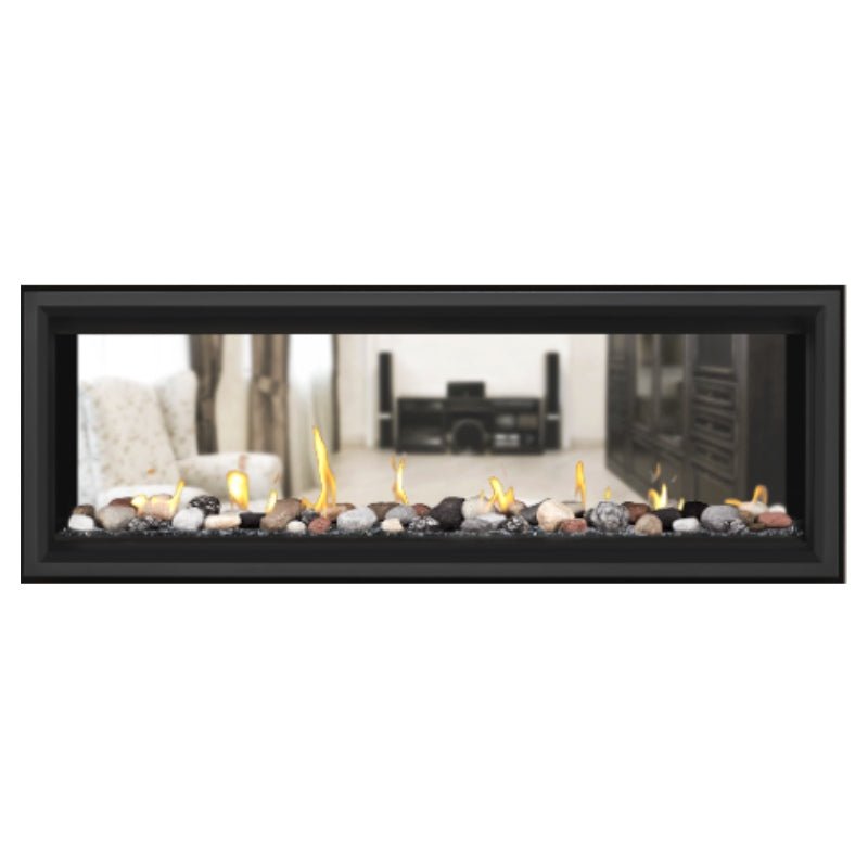Napoleon Vector 50" See - Through Linear Direct Vent Gas Fireplace | LV50N2 - 2 - by Napoleon | Buy at Agent BBQ