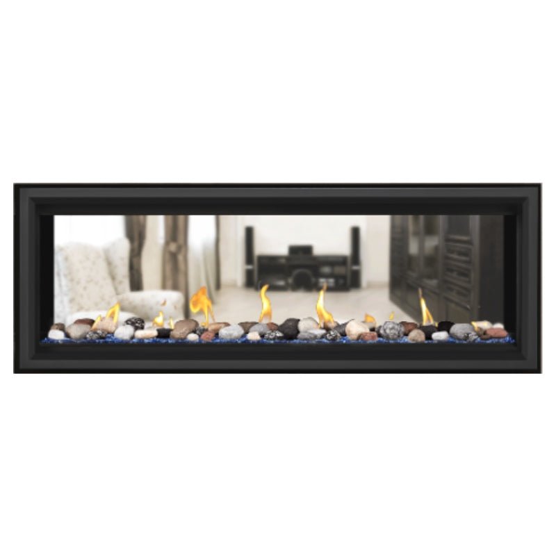 Napoleon Vector 50" See - Through Linear Direct Vent Gas Fireplace | LV50N2 - 2 - by Napoleon | Buy at Agent BBQ
