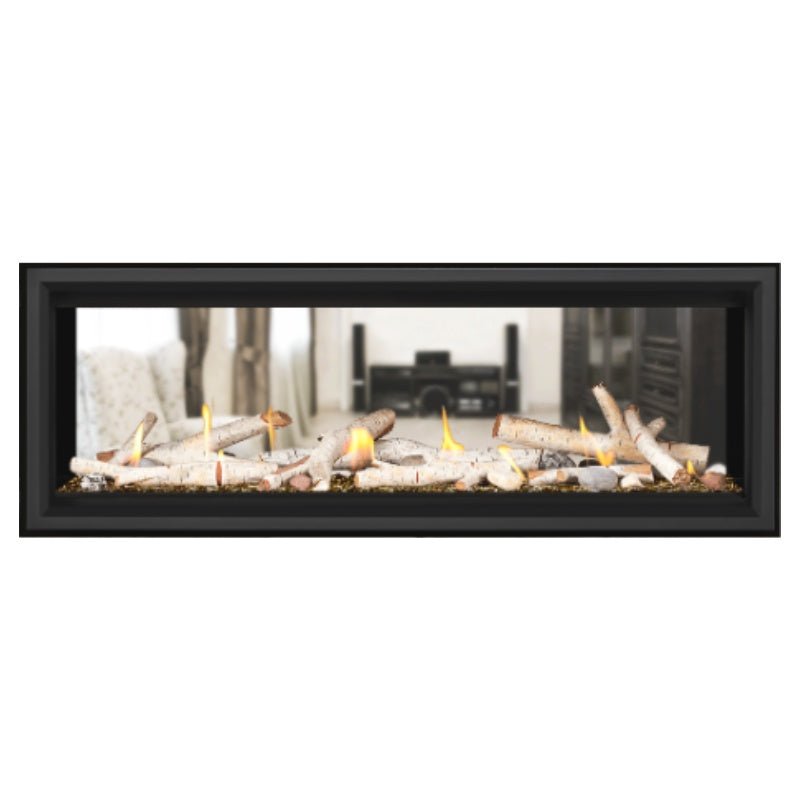 Napoleon Vector 50" See - Through Linear Direct Vent Gas Fireplace | LV50N2 - 2 - by Napoleon | Buy at Agent BBQ