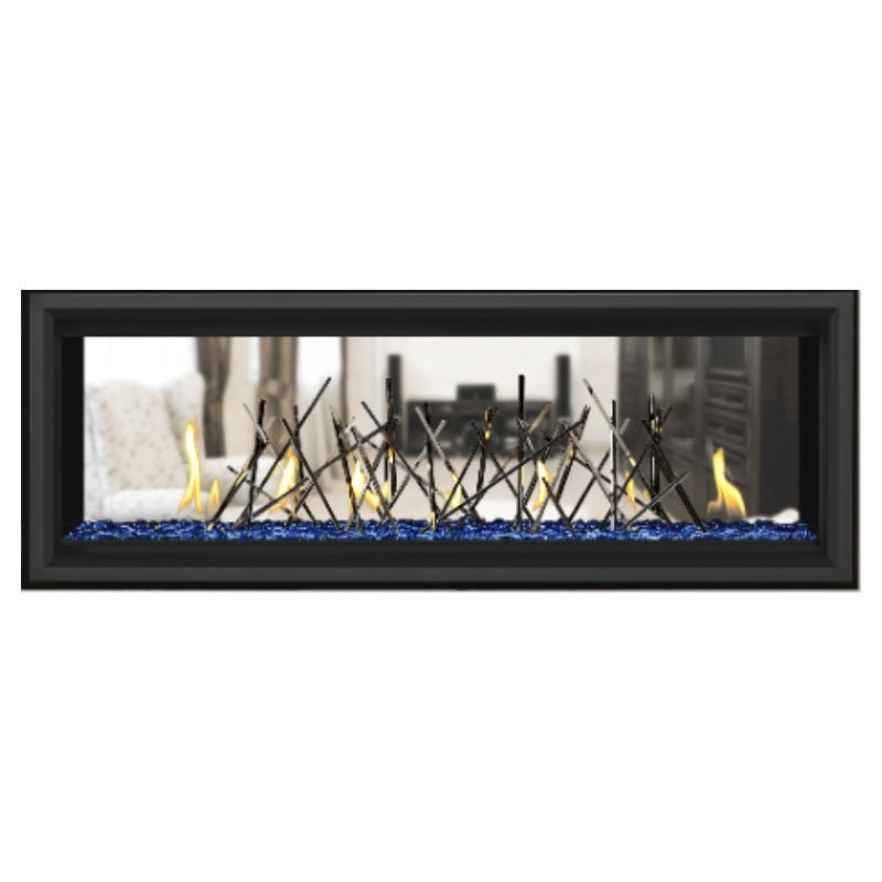 Napoleon Vector 50" See - Through Linear Direct Vent Gas Fireplace | LV50N2 - 2 - by Napoleon | Buy at Agent BBQ