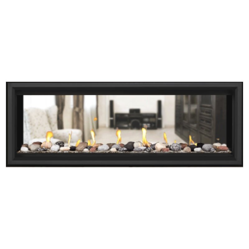 Napoleon Vector 50" See - Through Linear Direct Vent Gas Fireplace | LV50N2 - 2 - by Napoleon | Buy at Agent BBQ