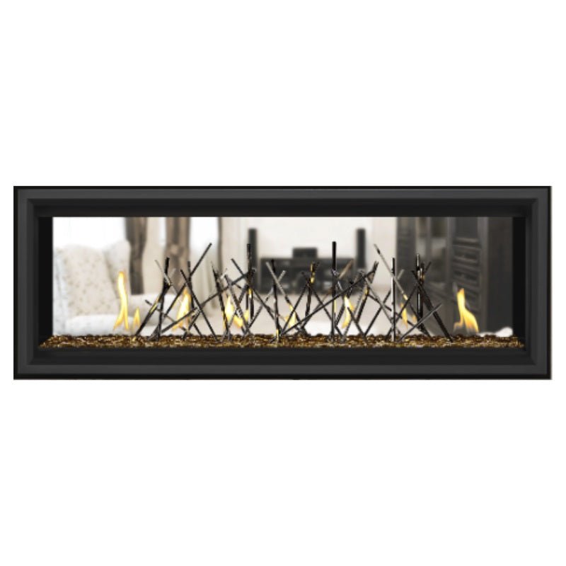 Napoleon Vector 50" See - Through Linear Direct Vent Gas Fireplace | LV50N2 - 2 - by Napoleon | Buy at Agent BBQ