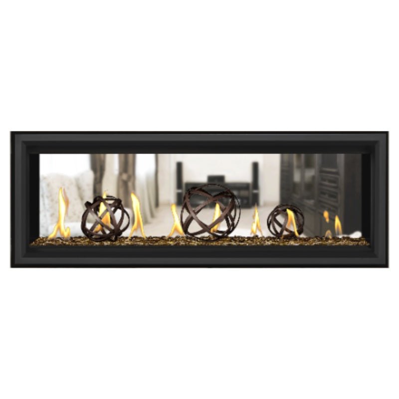Napoleon Vector 50" See - Through Linear Direct Vent Gas Fireplace | LV50N2 - 2 - by Napoleon | Buy at Agent BBQ