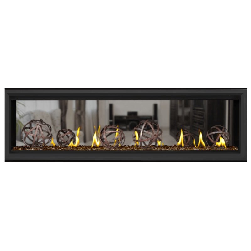 Napoleon Vector 62" See Thru Linear Direct Vent Gas Fireplace | LV62N2 - by Napoleon | Buy at Agent BBQ