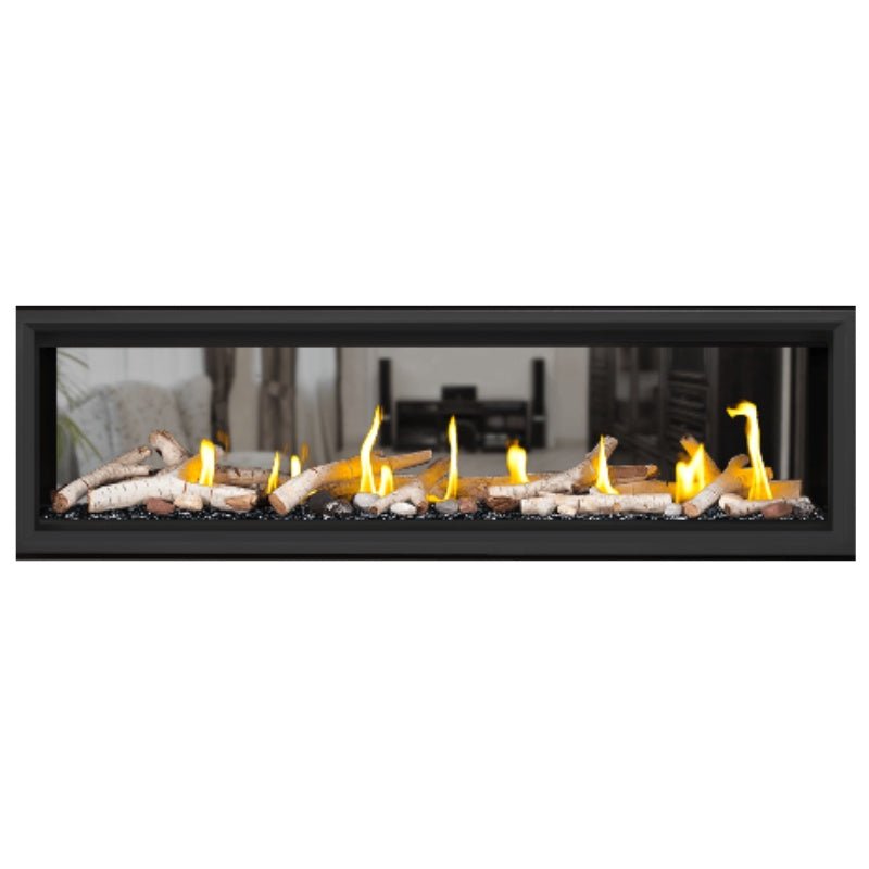 Napoleon Vector 62" See Thru Linear Direct Vent Gas Fireplace | LV62N2 - by Napoleon | Buy at Agent BBQ