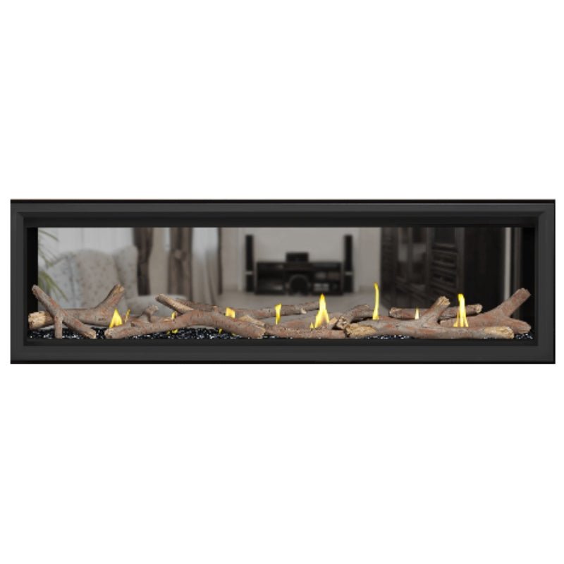 Napoleon Vector 62" See Thru Linear Direct Vent Gas Fireplace | LV62N2 - by Napoleon | Buy at Agent BBQ