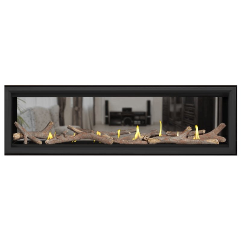Napoleon Vector 62" See Thru Linear Direct Vent Gas Fireplace | LV62N2 - by Napoleon | Buy at Agent BBQ