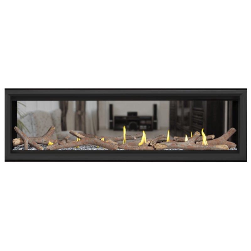 Napoleon Vector 62" See Thru Linear Direct Vent Gas Fireplace | LV62N2 - by Napoleon | Buy at Agent BBQ