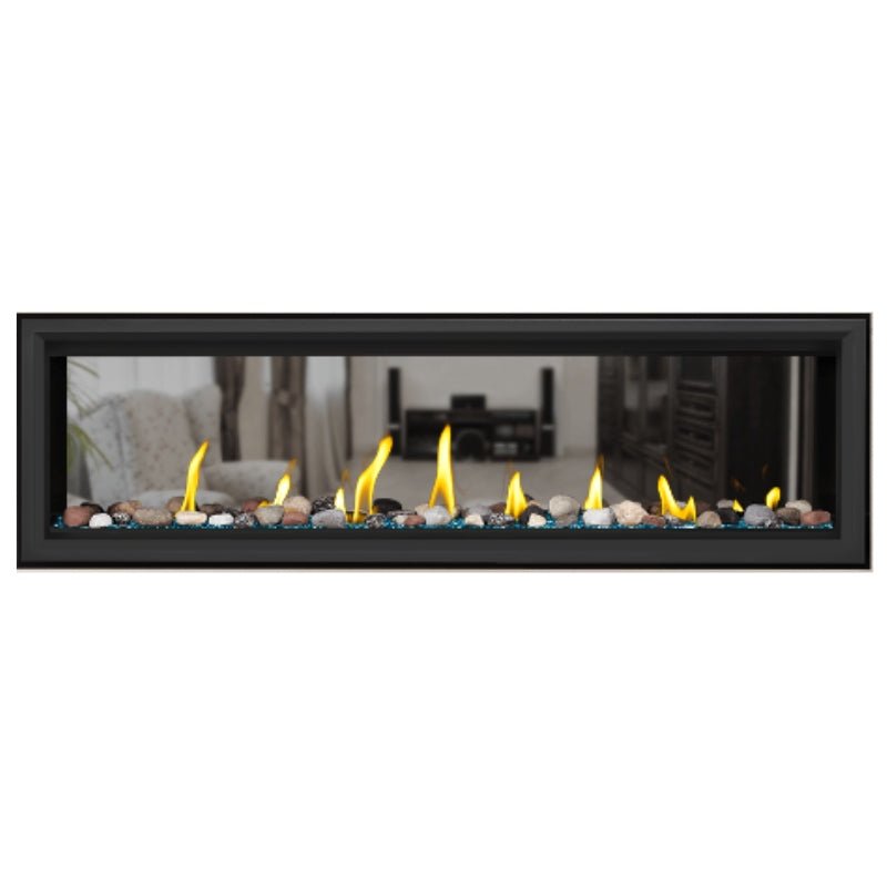 Napoleon Vector 62" See Thru Linear Direct Vent Gas Fireplace | LV62N2 - by Napoleon | Buy at Agent BBQ
