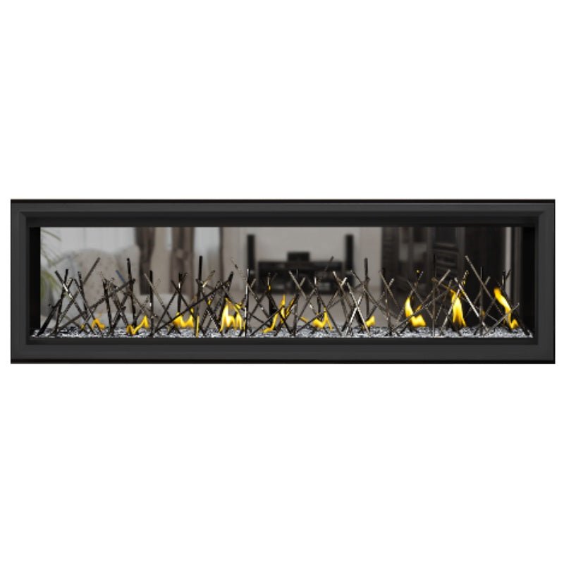 Napoleon Vector 62" See Thru Linear Direct Vent Gas Fireplace | LV62N2 - by Napoleon | Buy at Agent BBQ
