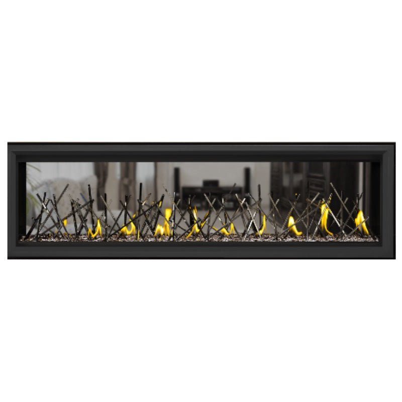Napoleon Vector 62" See Thru Linear Direct Vent Gas Fireplace | LV62N2 - by Napoleon | Buy at Agent BBQ