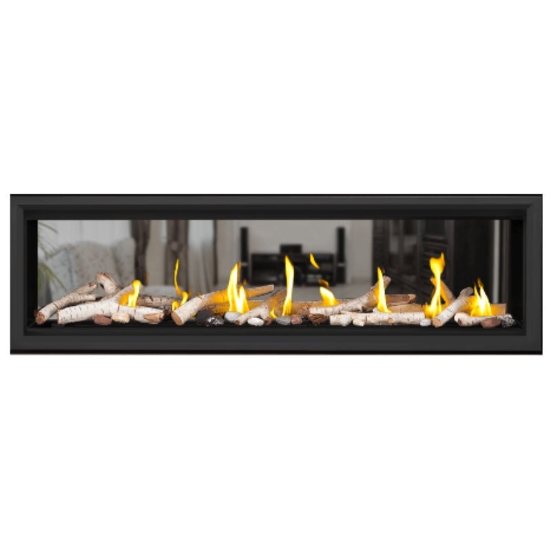 Napoleon Vector 62" See Thru Linear Direct Vent Gas Fireplace | LV62N2 - by Napoleon | Buy at Agent BBQ