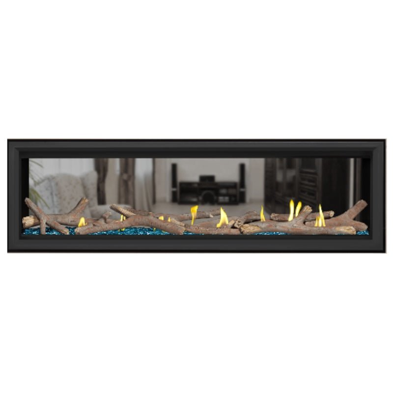 Napoleon Vector 62" See Thru Linear Direct Vent Gas Fireplace | LV62N2 - by Napoleon | Buy at Agent BBQ
