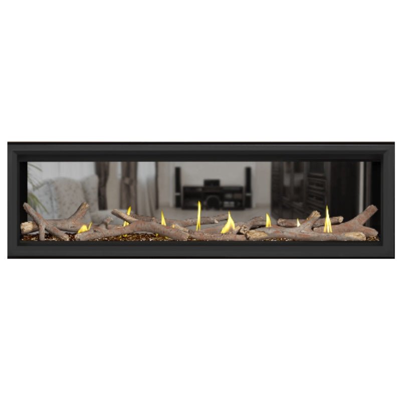 Napoleon Vector 62" See Thru Linear Direct Vent Gas Fireplace | LV62N2 - by Napoleon | Buy at Agent BBQ