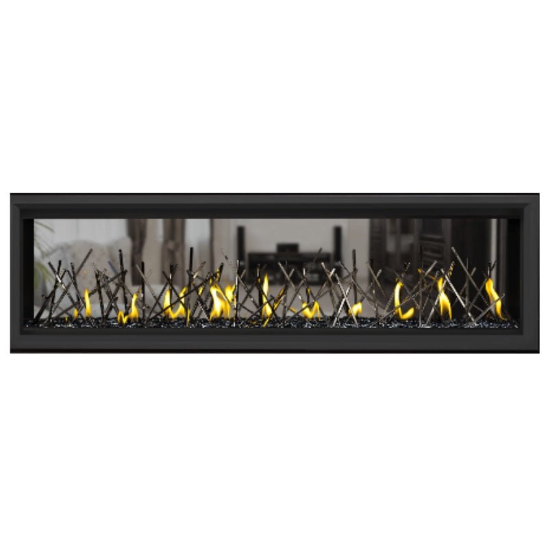 Napoleon Vector 62" See Thru Linear Direct Vent Gas Fireplace | LV62N2 - by Napoleon | Buy at Agent BBQ