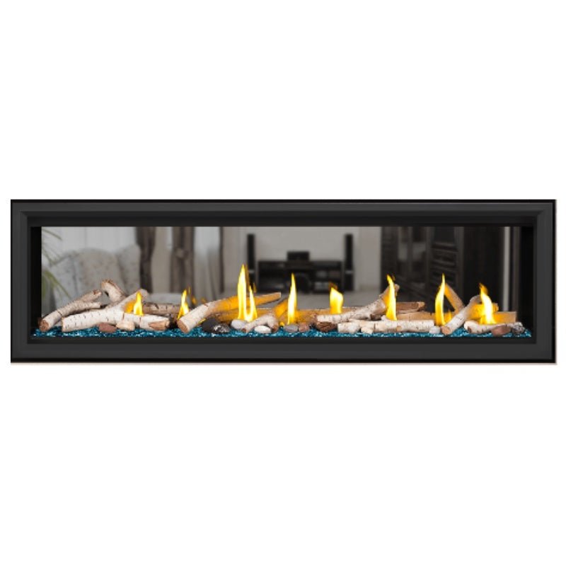 Napoleon Vector 62" See Thru Linear Direct Vent Gas Fireplace | LV62N2 - by Napoleon | Buy at Agent BBQ