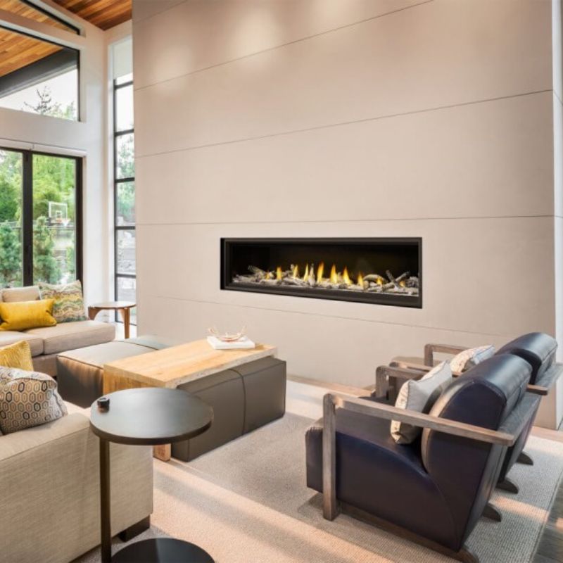Napoleon Vector 74" Linear Direct Vent Gas Fireplace | LV74N - by Napoleon | Buy at Agent BBQ