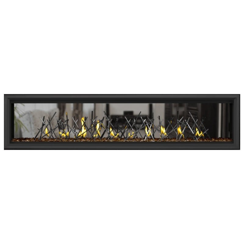 Napoleon Vector 74" See Thru Linear Direct Vent Gas Fireplace | LV74N2 - by Napoleon | Buy at Agent BBQ